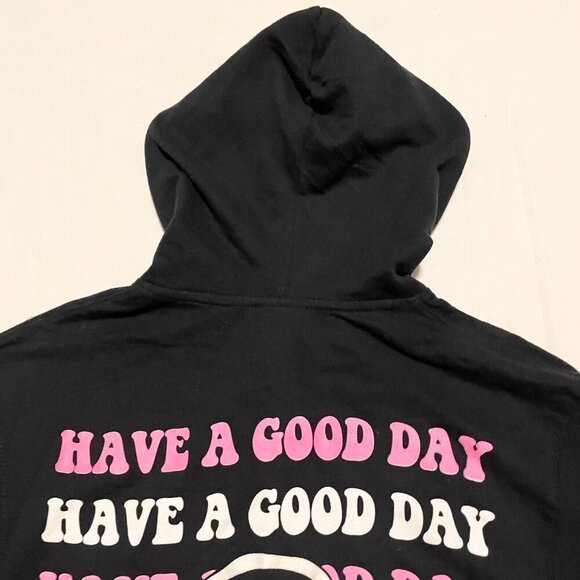 Pacific & Co Have A Good Day Hoodie Womens Size Small Long Sleeve Sweater - Picture 11 of 16